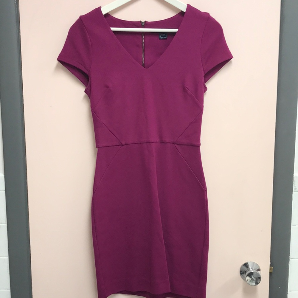 Maroon Dress